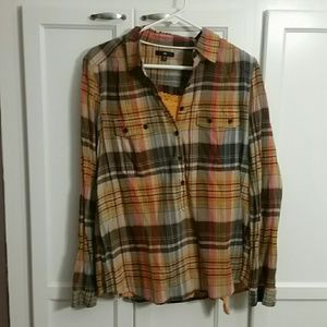 Cute plaid GAP button down
